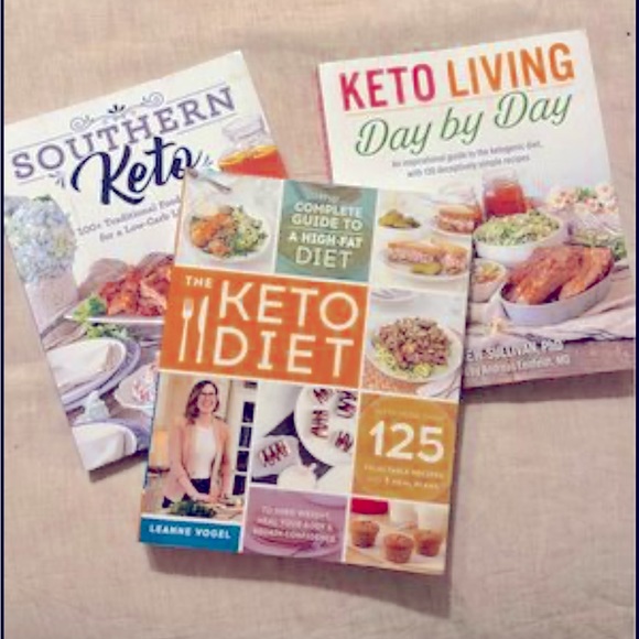 Three Keto Cookbooks - Picture 1 of 4
